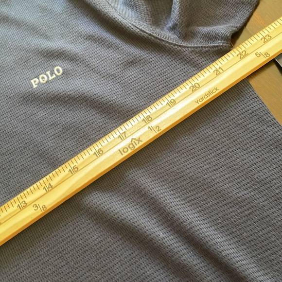 POLO Ralph Lauren Embroidered Logo Long Sleeve Sleep Tee, 1XT - Picture 9 of 13